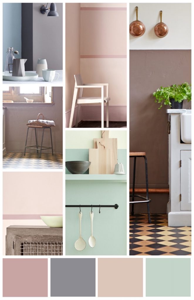 Pastel Little Greene colour pallet 