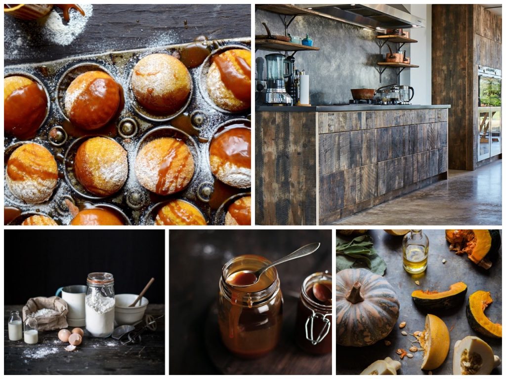 Pumpkin cakes and reclaimed drawers