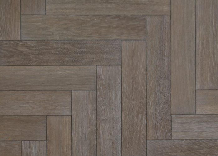 Oak parquet flooring