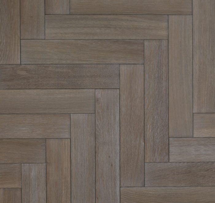 Oak parquet flooring
