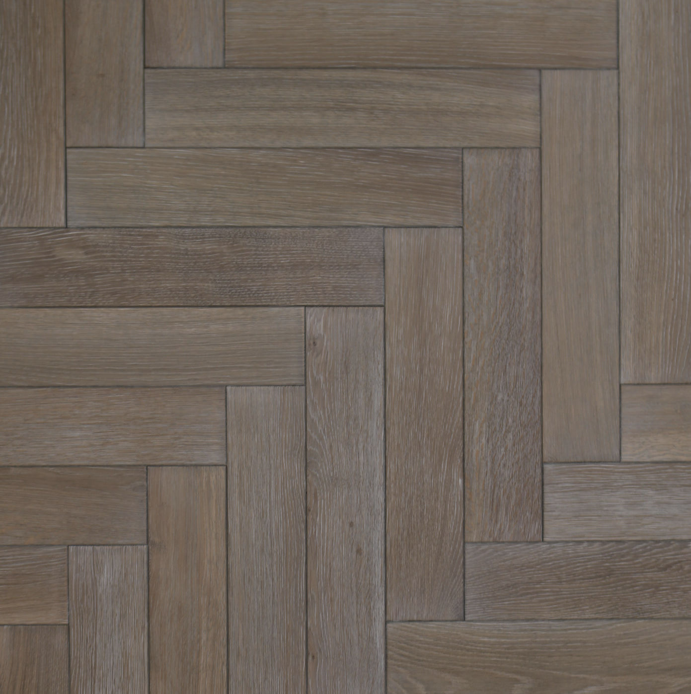 Oak parquet flooring