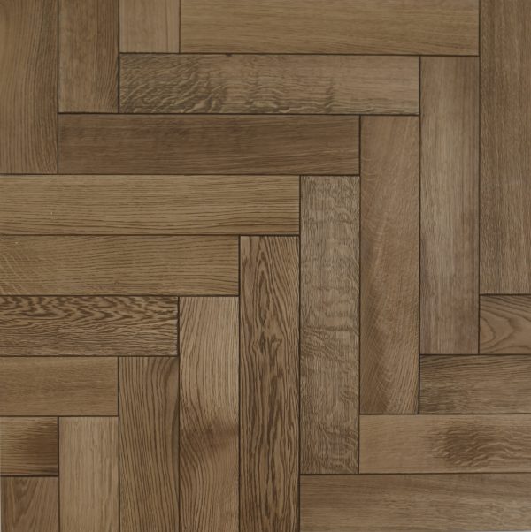 Light oak parquet floor