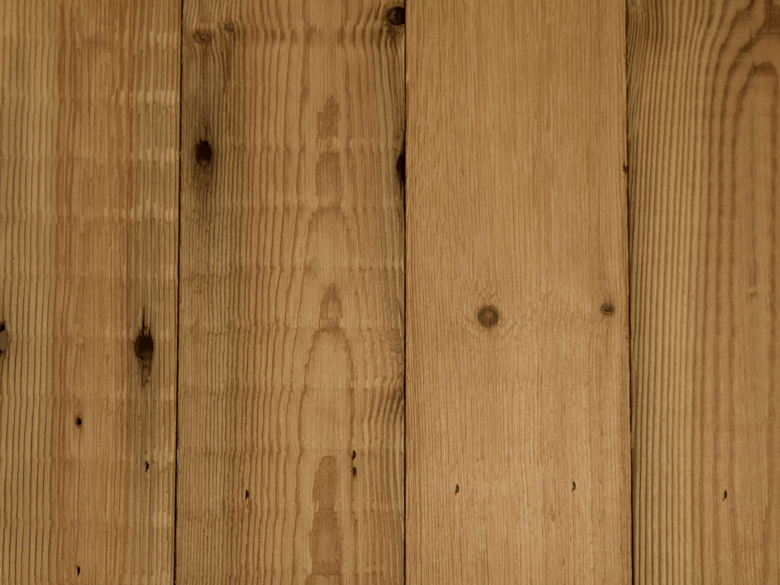 Light pine cladding