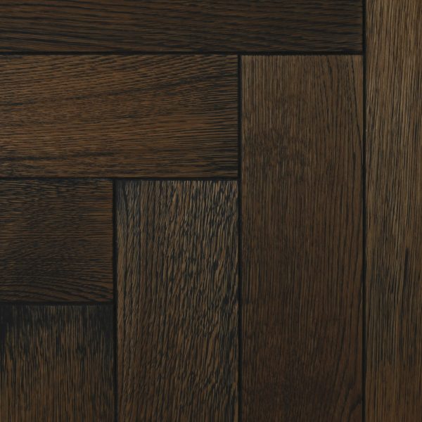 Parquet flooring blocks in brown