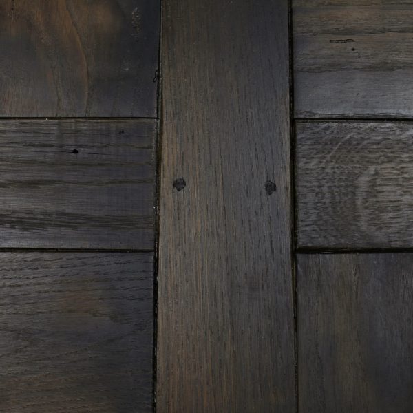 Original marks in oak flooring panel