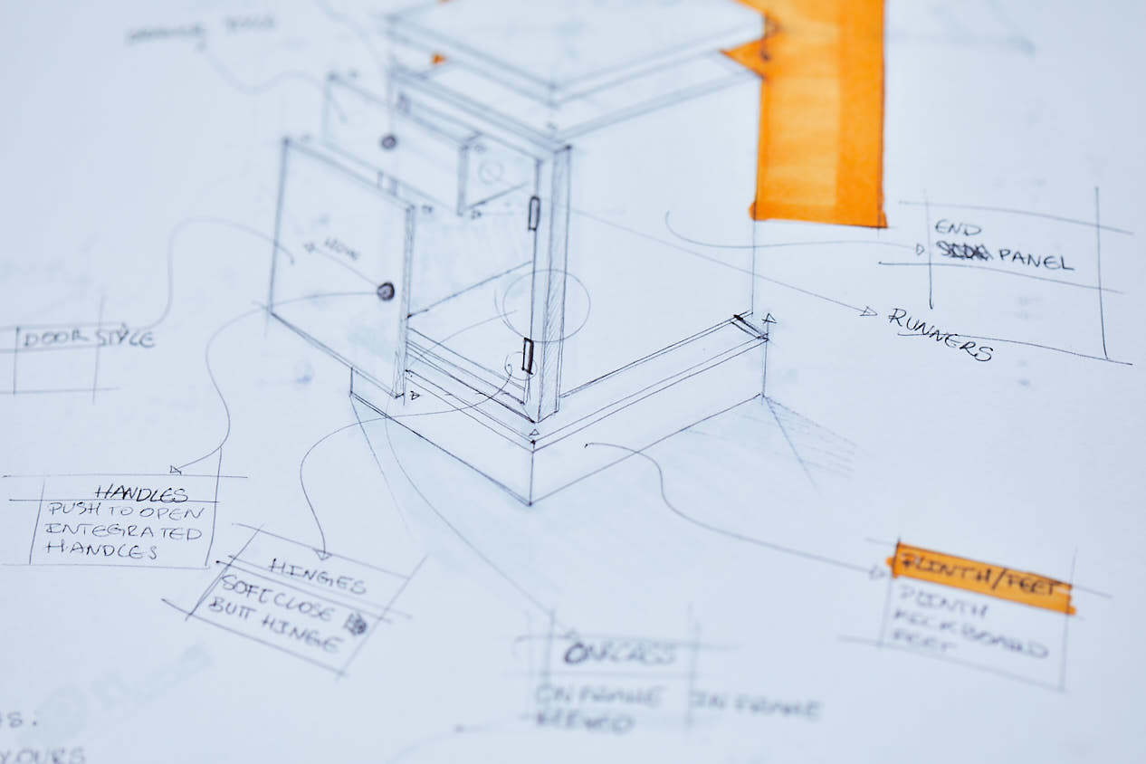 Main Company kitchen drawings 