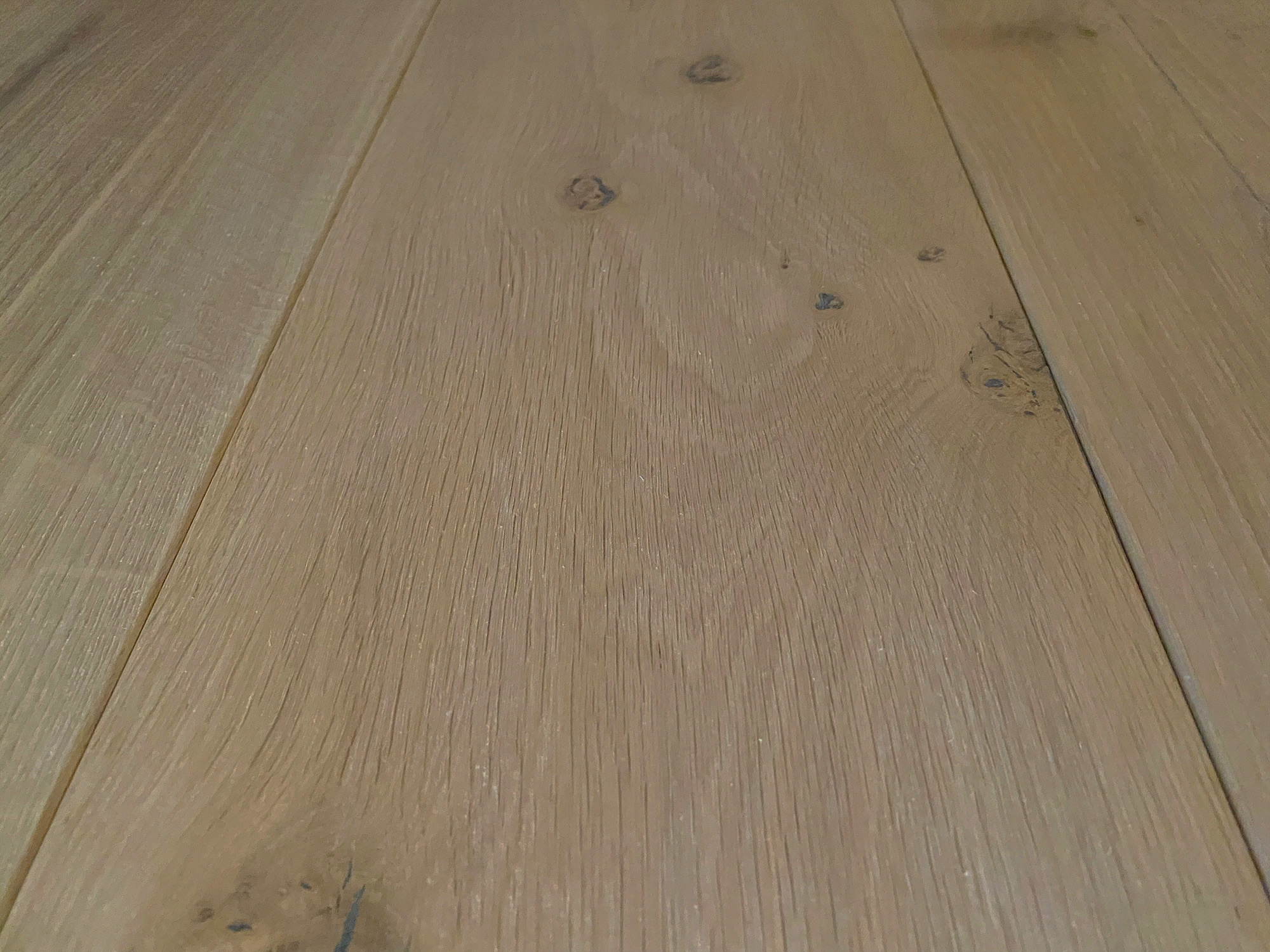 Engineered oak floor boards