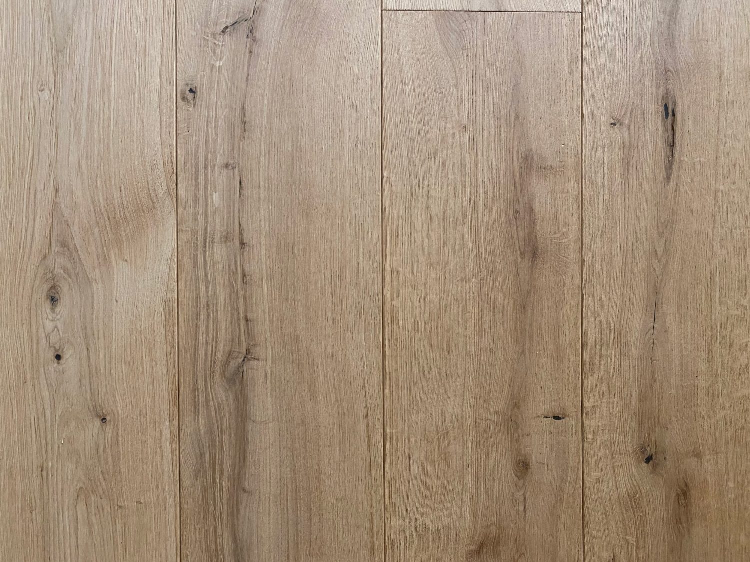 Engineered oak flooring sample board