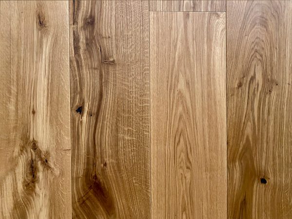 Engineered oak flooring sample