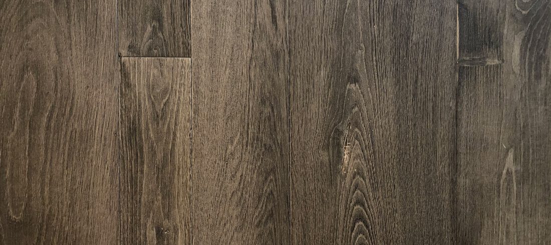 Dark rustic oak flooring