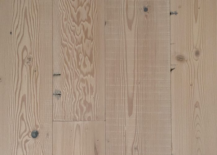 Whitewash reclaimed pine flooring