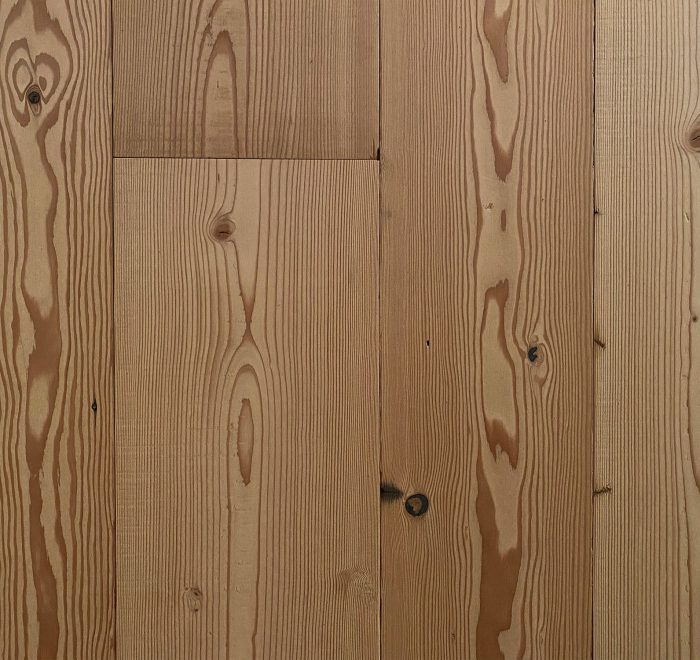 Reclaimed clean Douglas Fir pine flooring