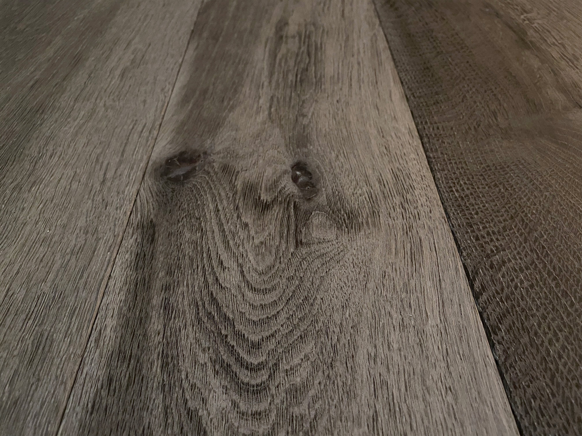 Single oak floor plank