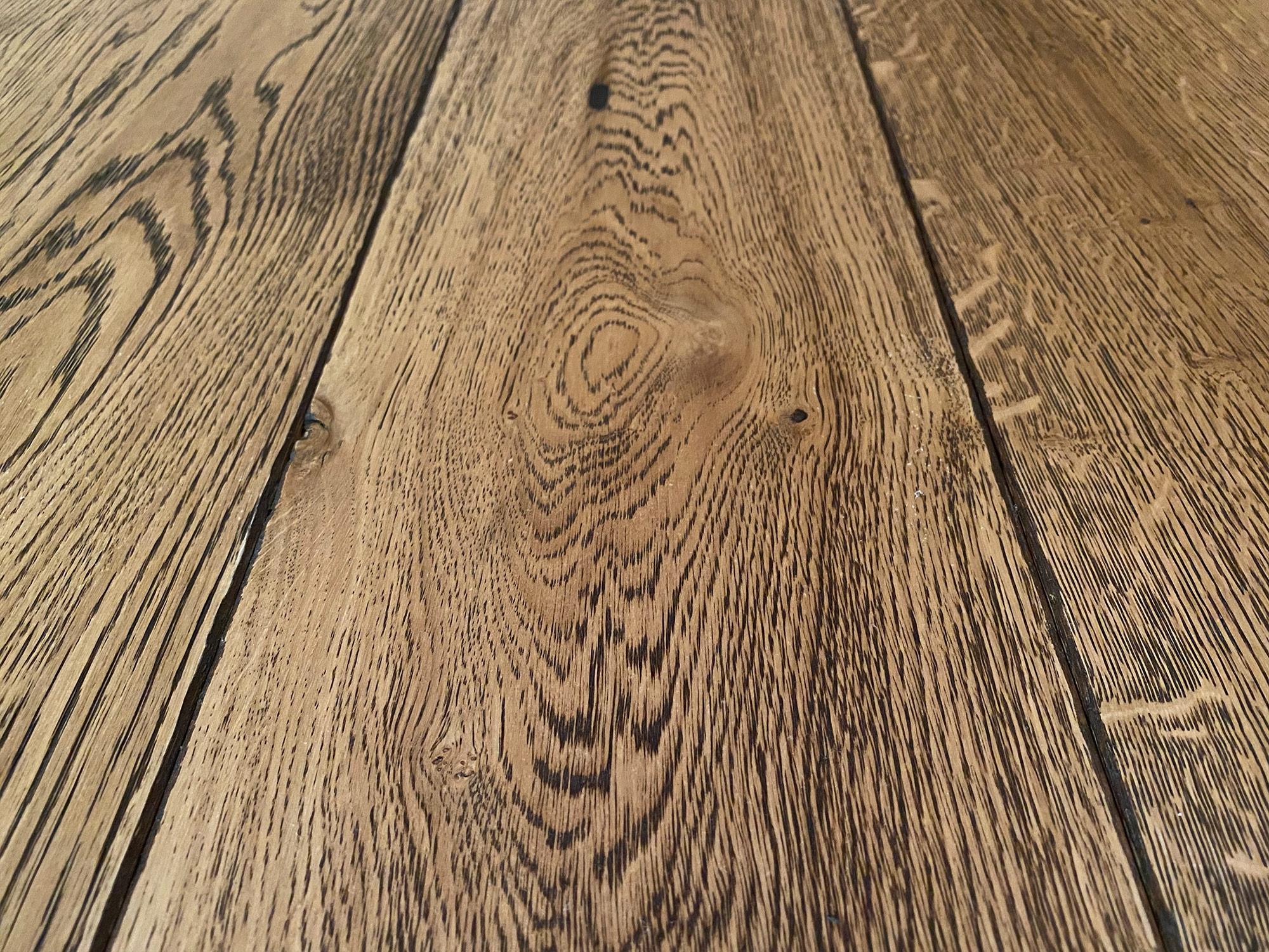 Distillery oak flooring