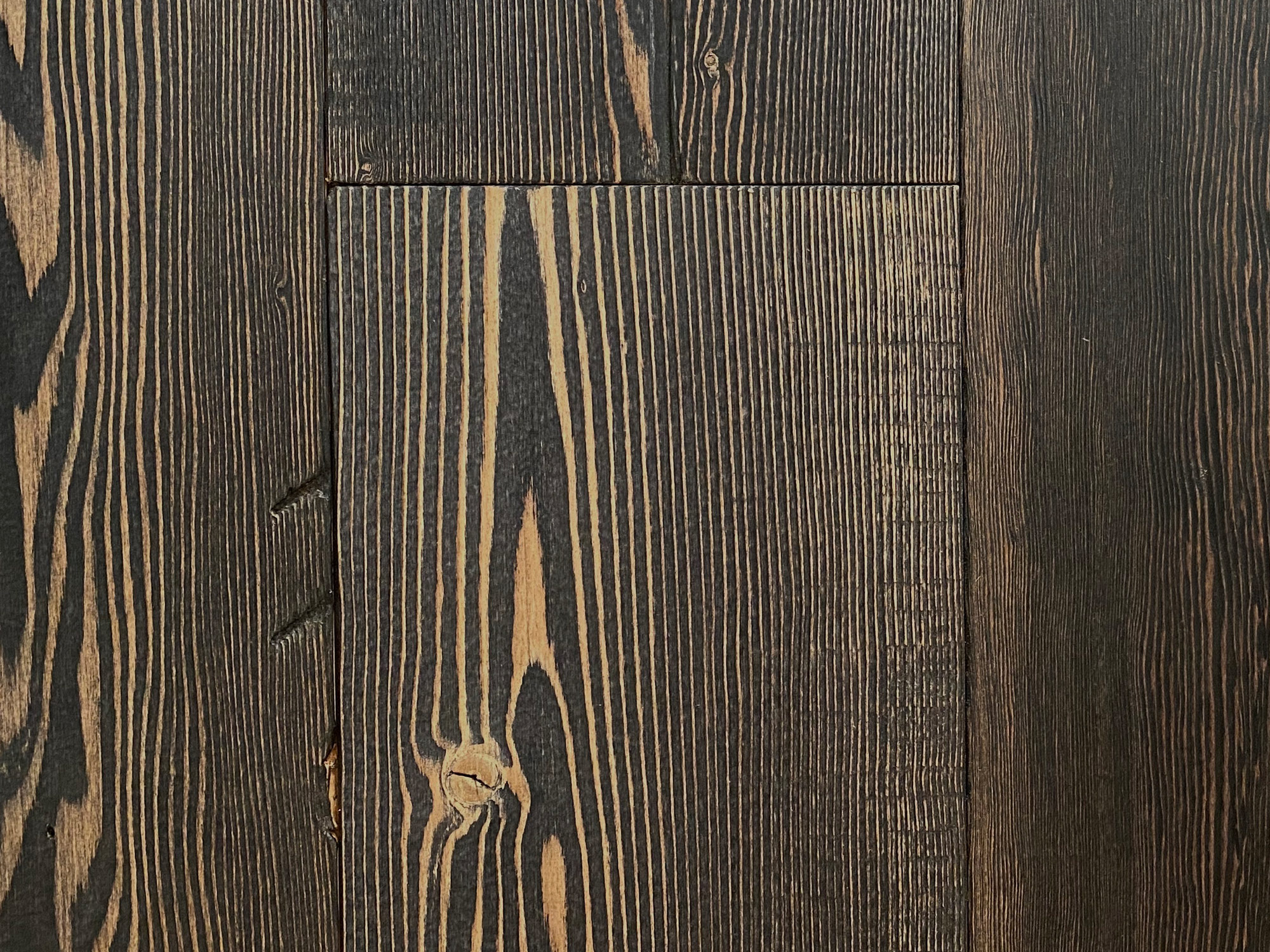 Douglas fir floor planks