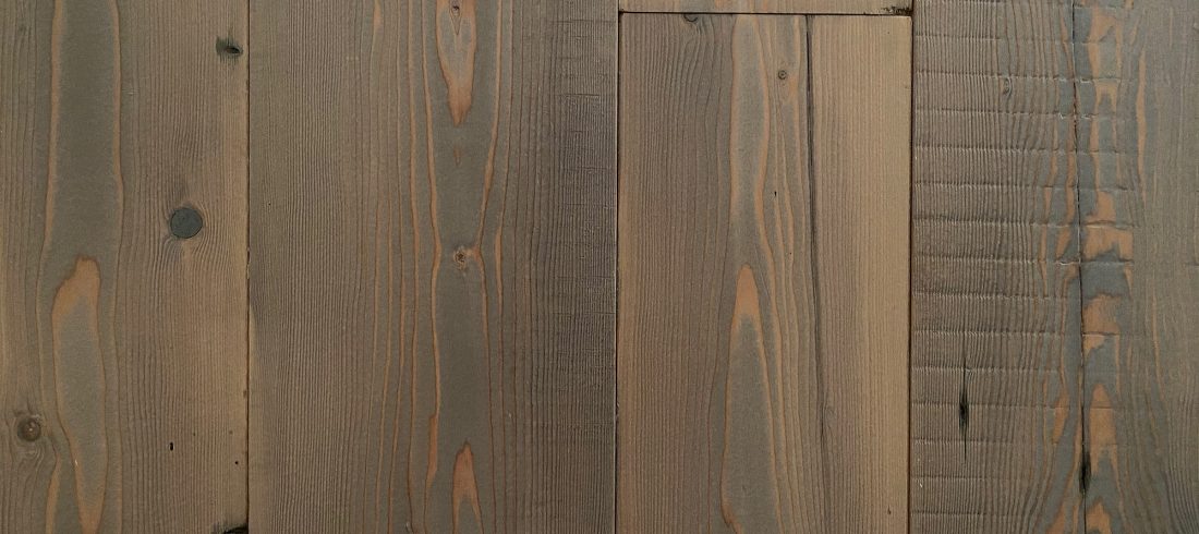 Rustic grey reclaimed floor boards