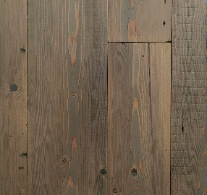 Rustic grey reclaimed floor boards