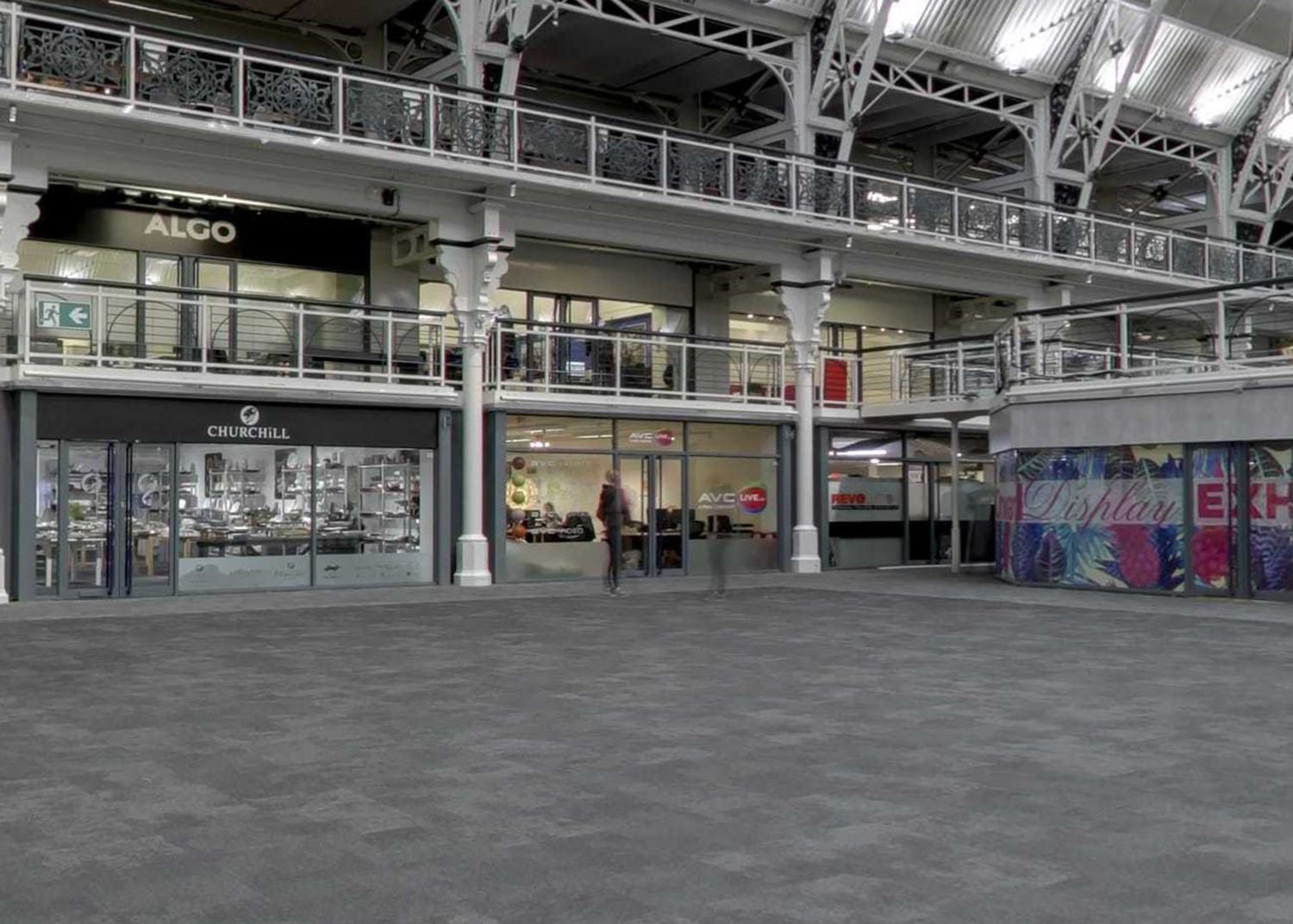 Existing screenshot of the London Showroom in the Business Design Centre