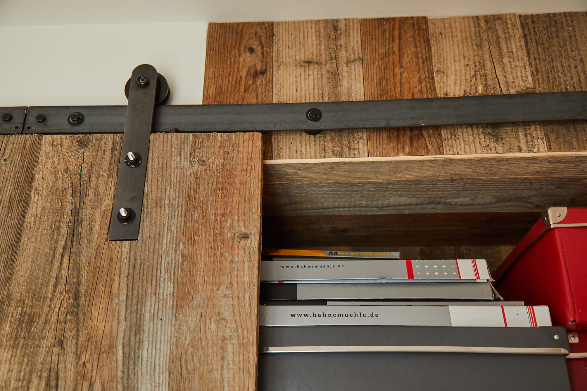 Rustic barn sliding door