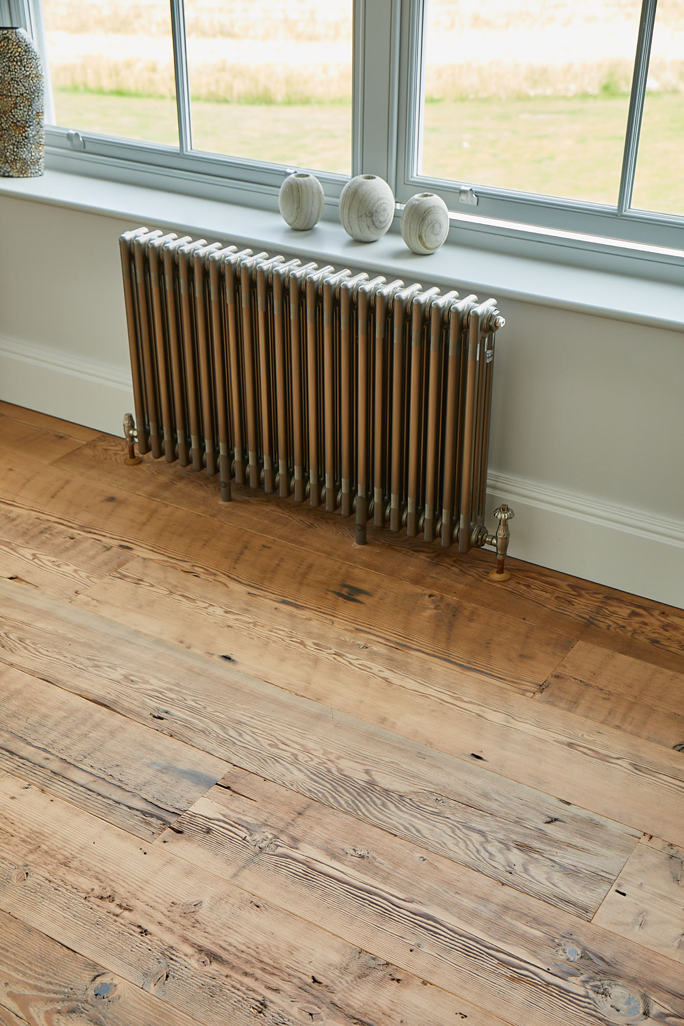 Engineered rustic floorboards