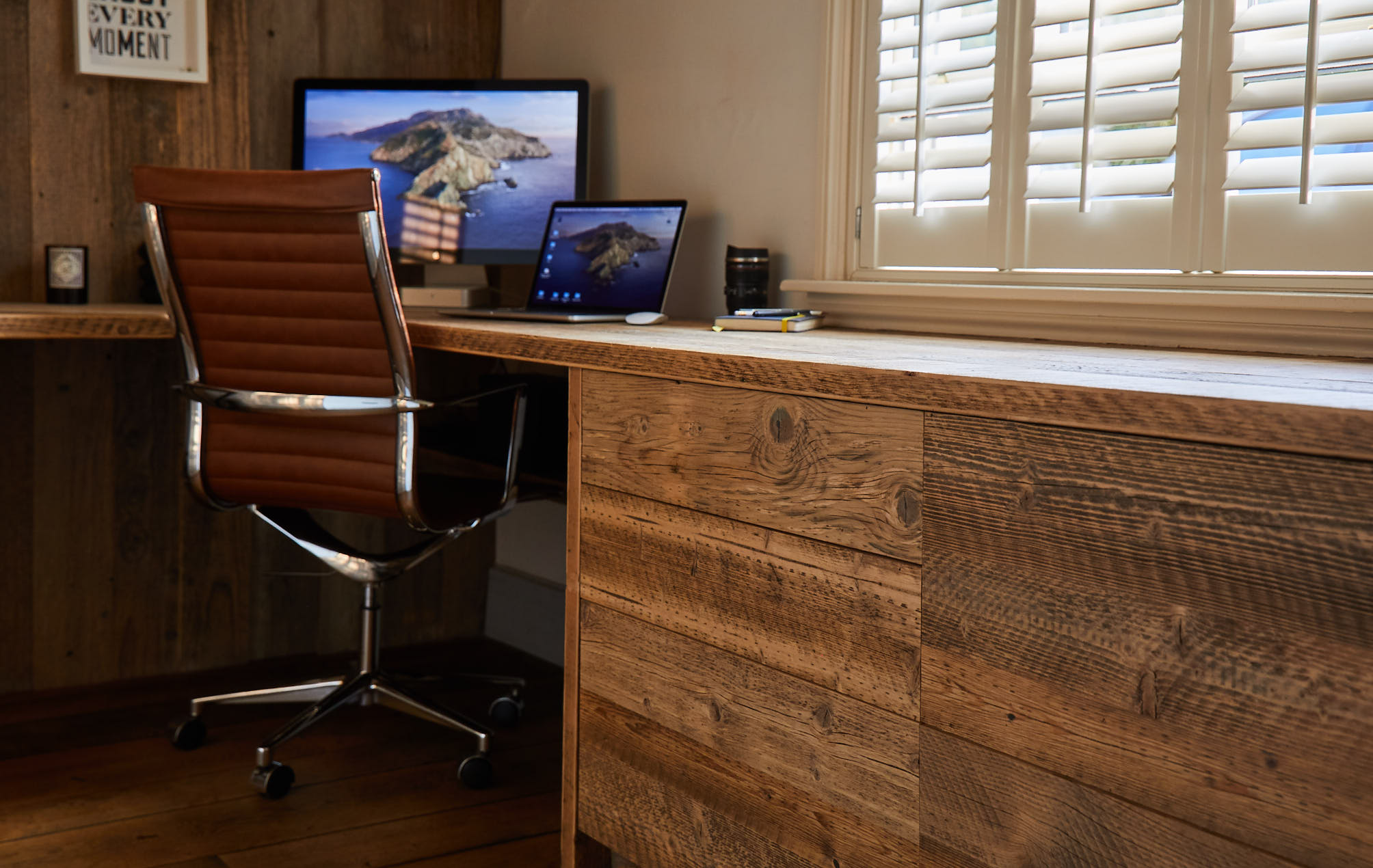 Reclaimed filing cabinet