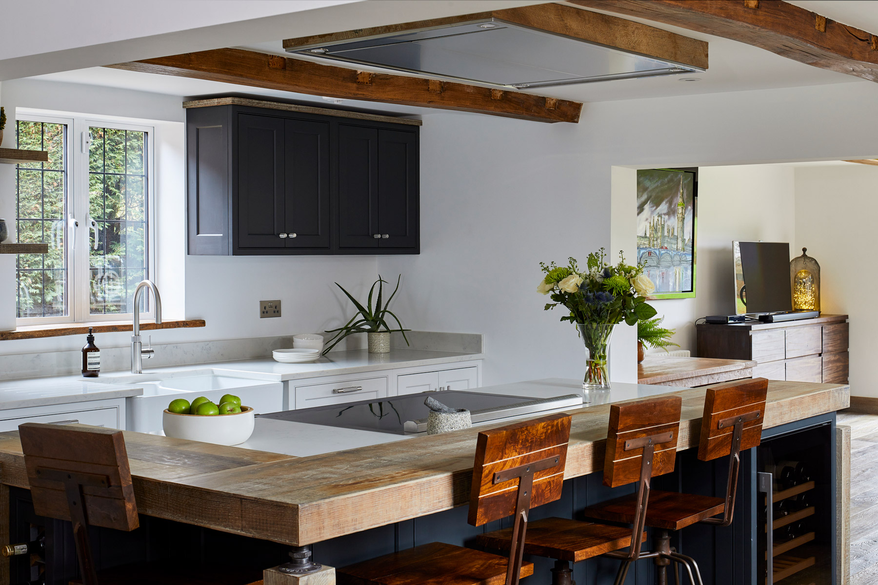 Reclaimed industrial kitchen