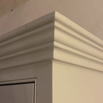 Traditional Painted Cornice