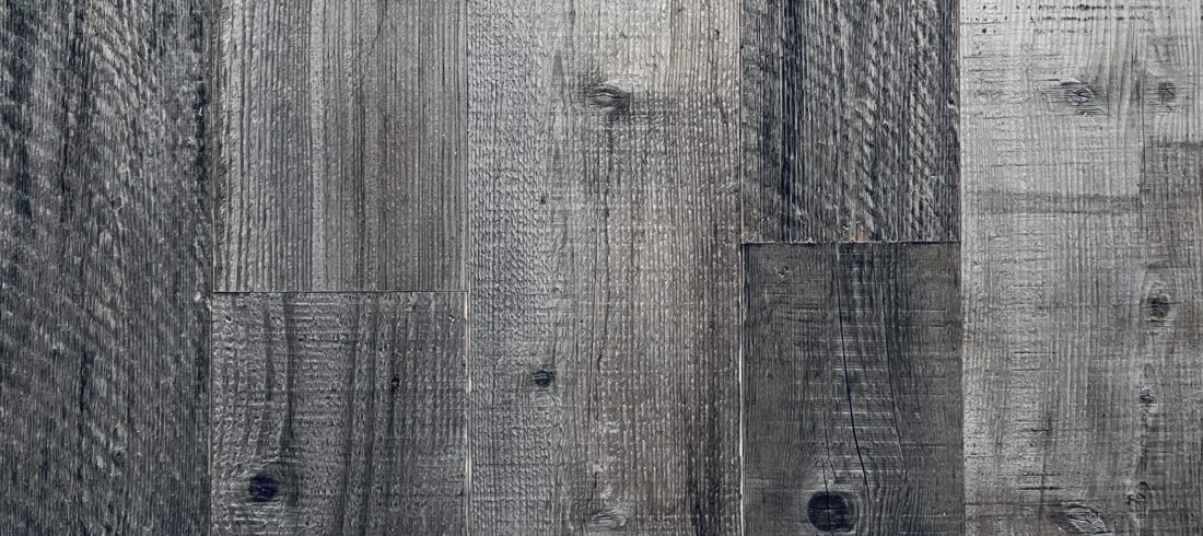 reclaimed grey wood cladding