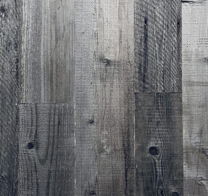 reclaimed grey wood cladding