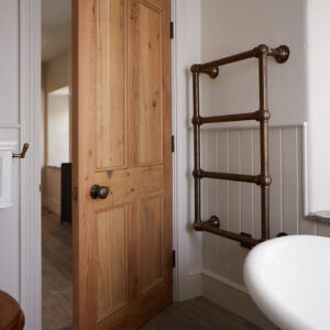 Oak Bathroom Door