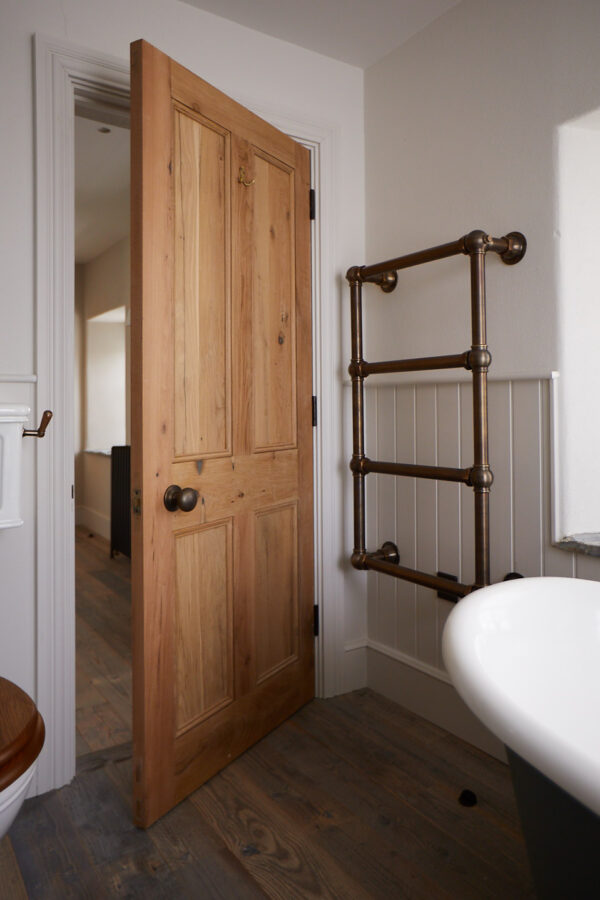 Oak Bathroom Door