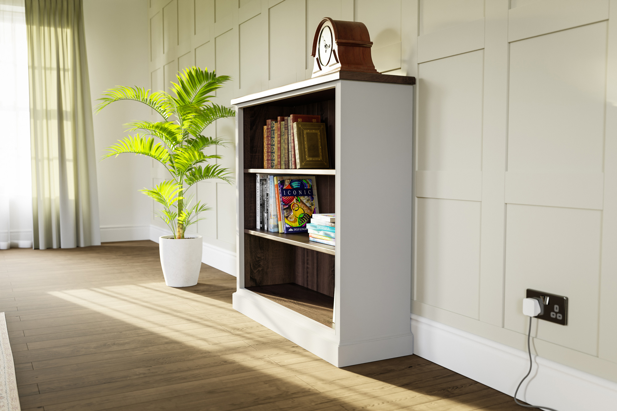 Low Traditional Bookcase