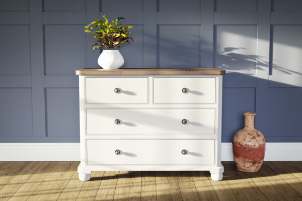 Painted chest of drawers