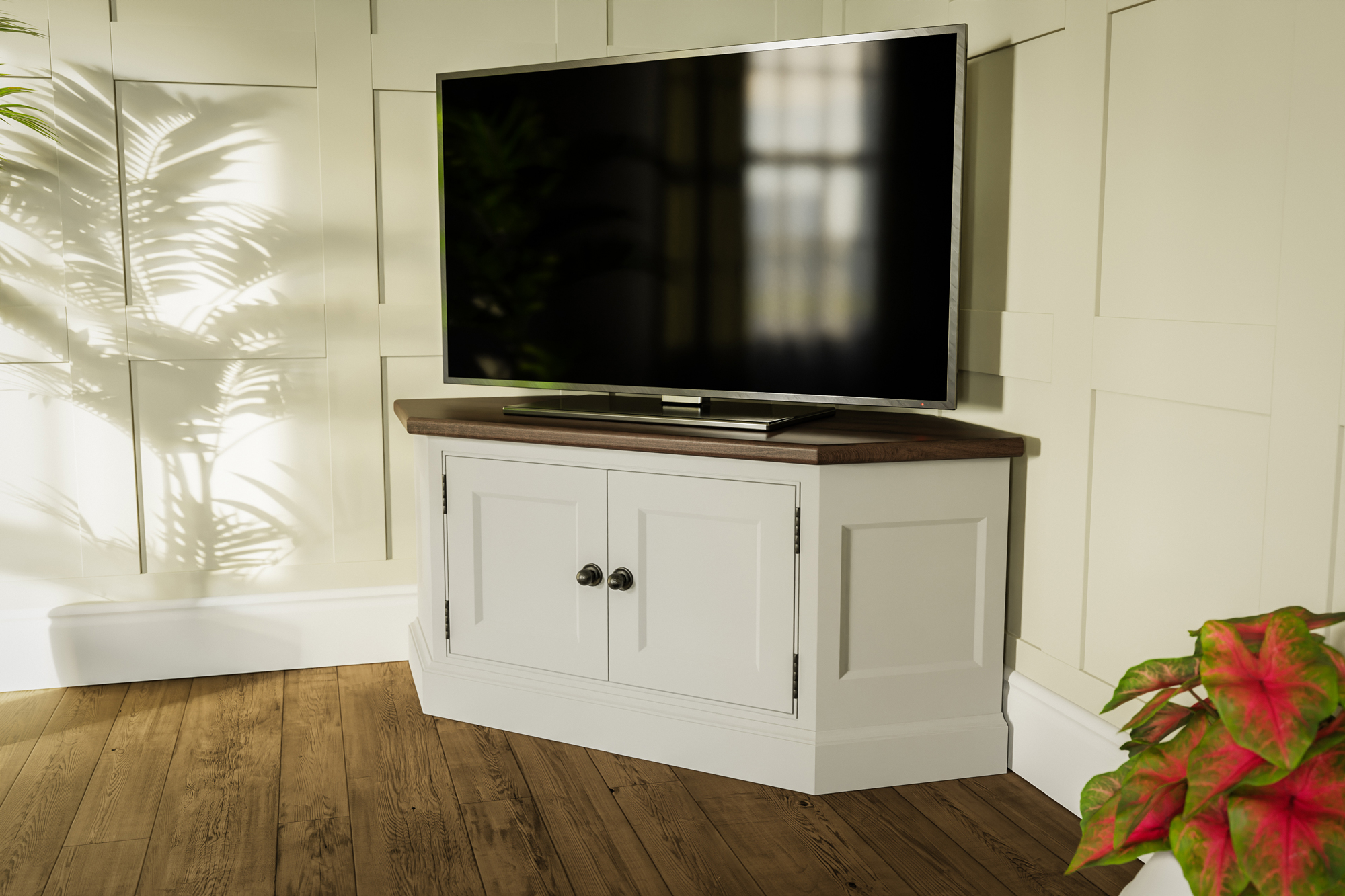 Traditional Cream TV Unit