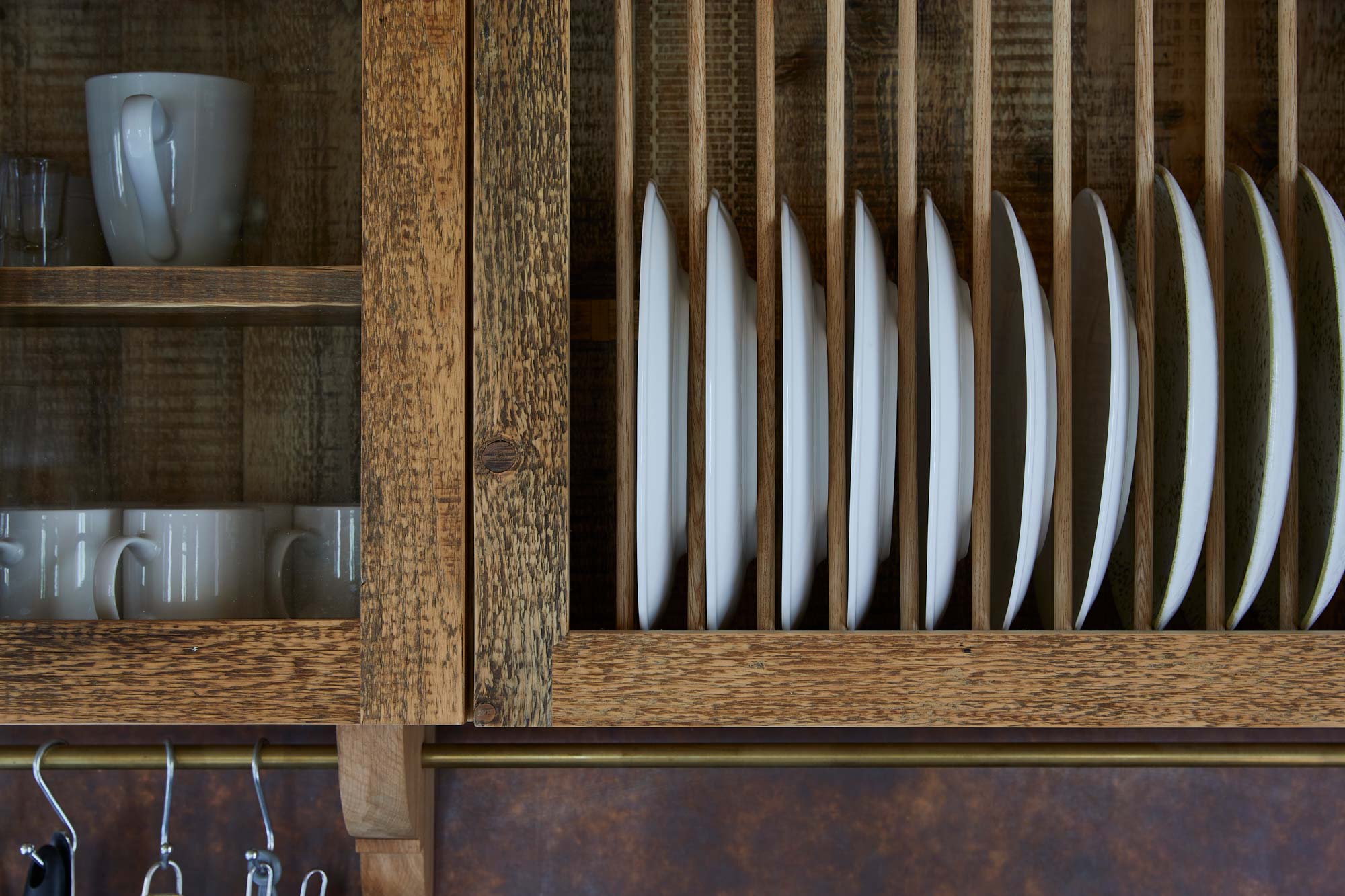 Kitchen plate rack