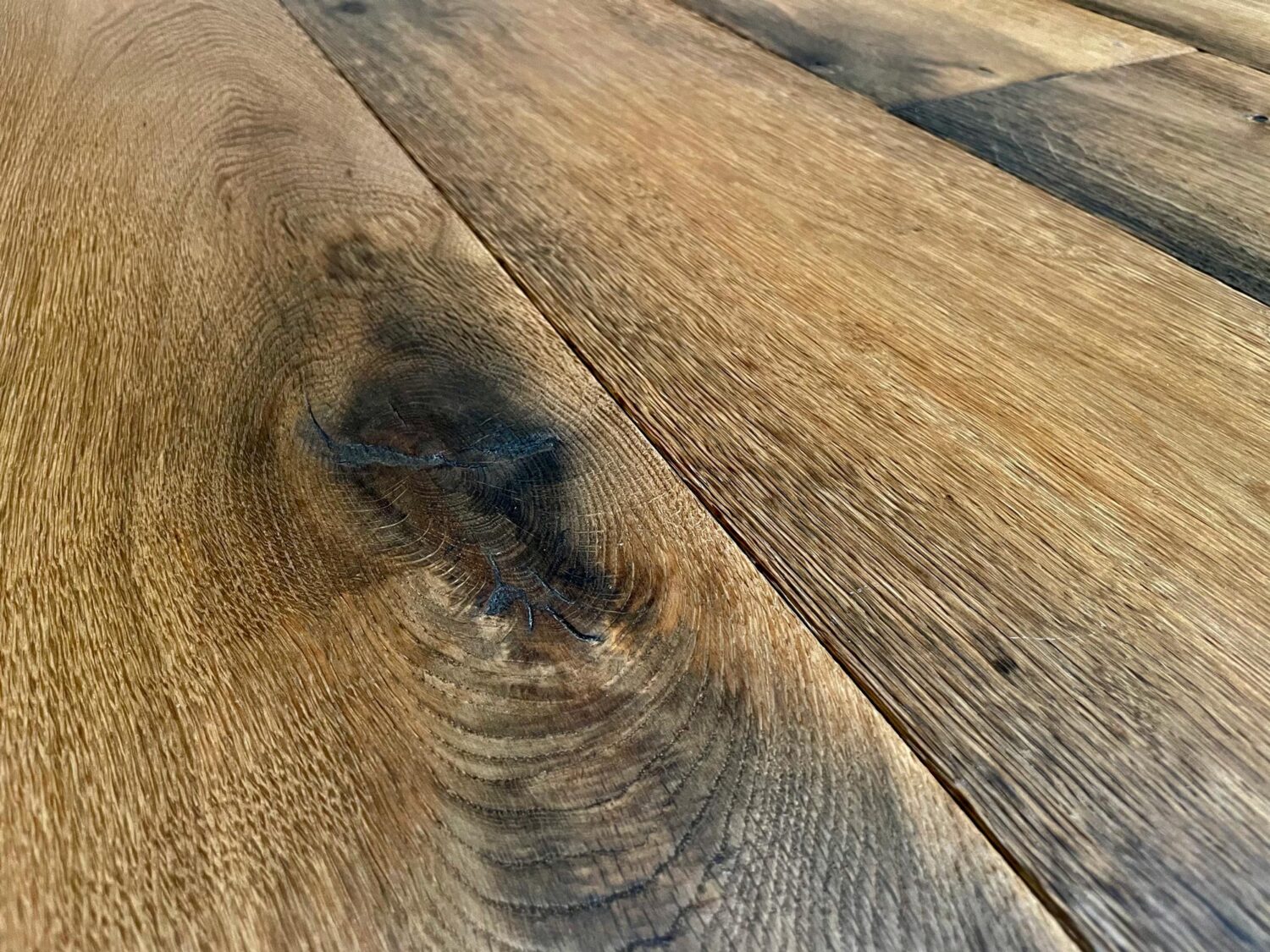 Oak flooring