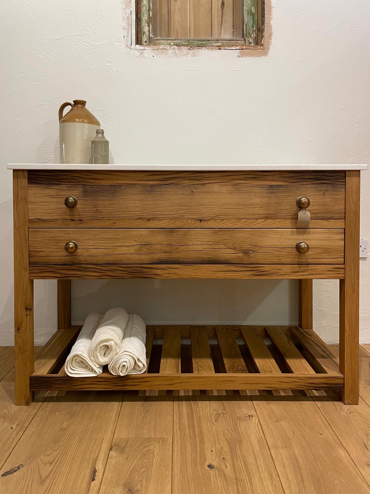 Reclaimed Oak Vanity