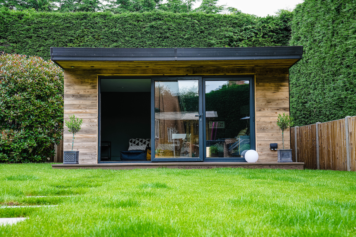 Bespoke outdoor garden room