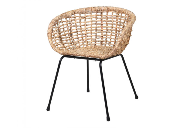 Wicker dining chair