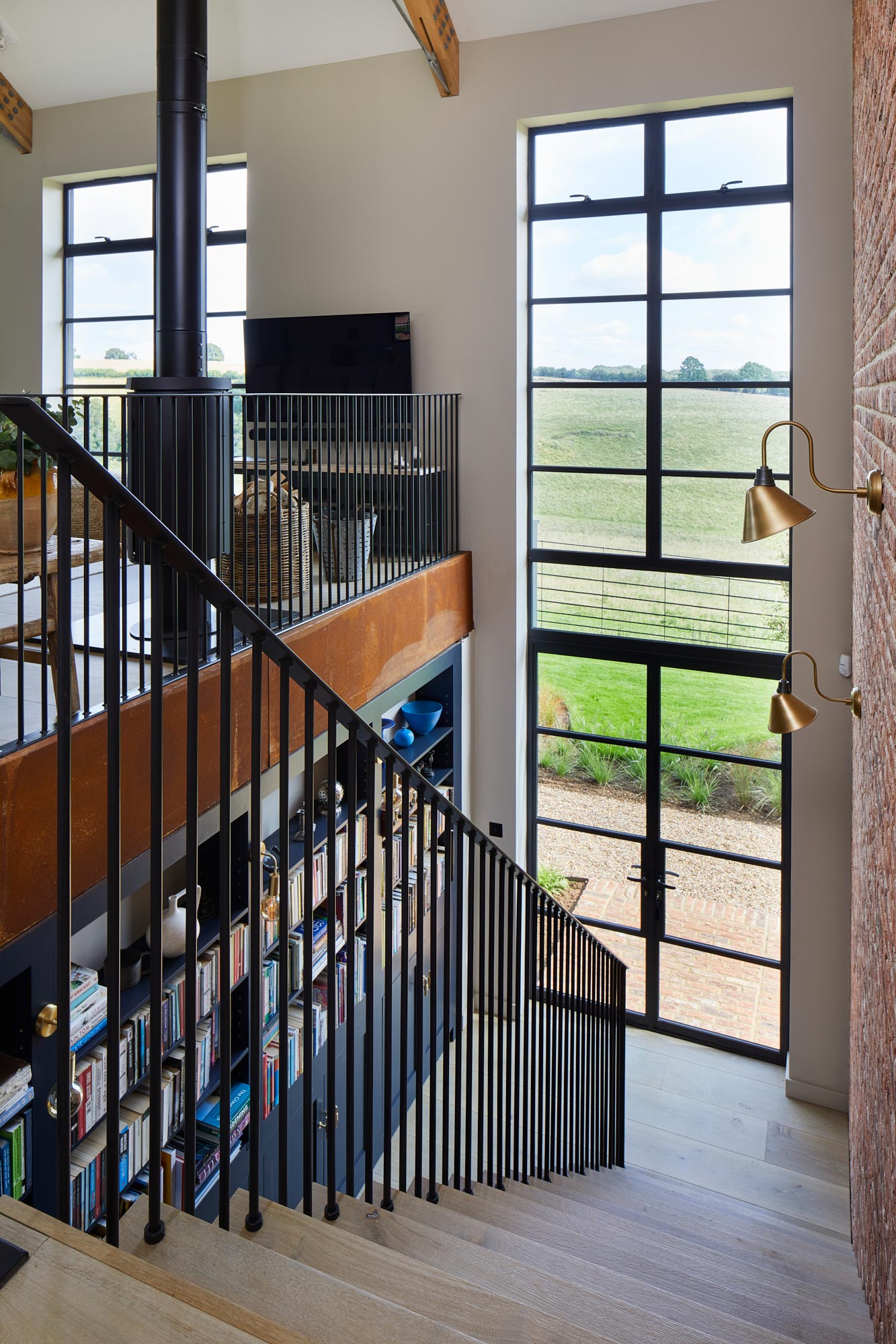 Bespoke oak staircase