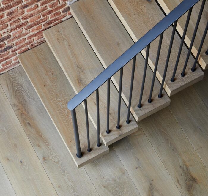Bespoke oak stair treads