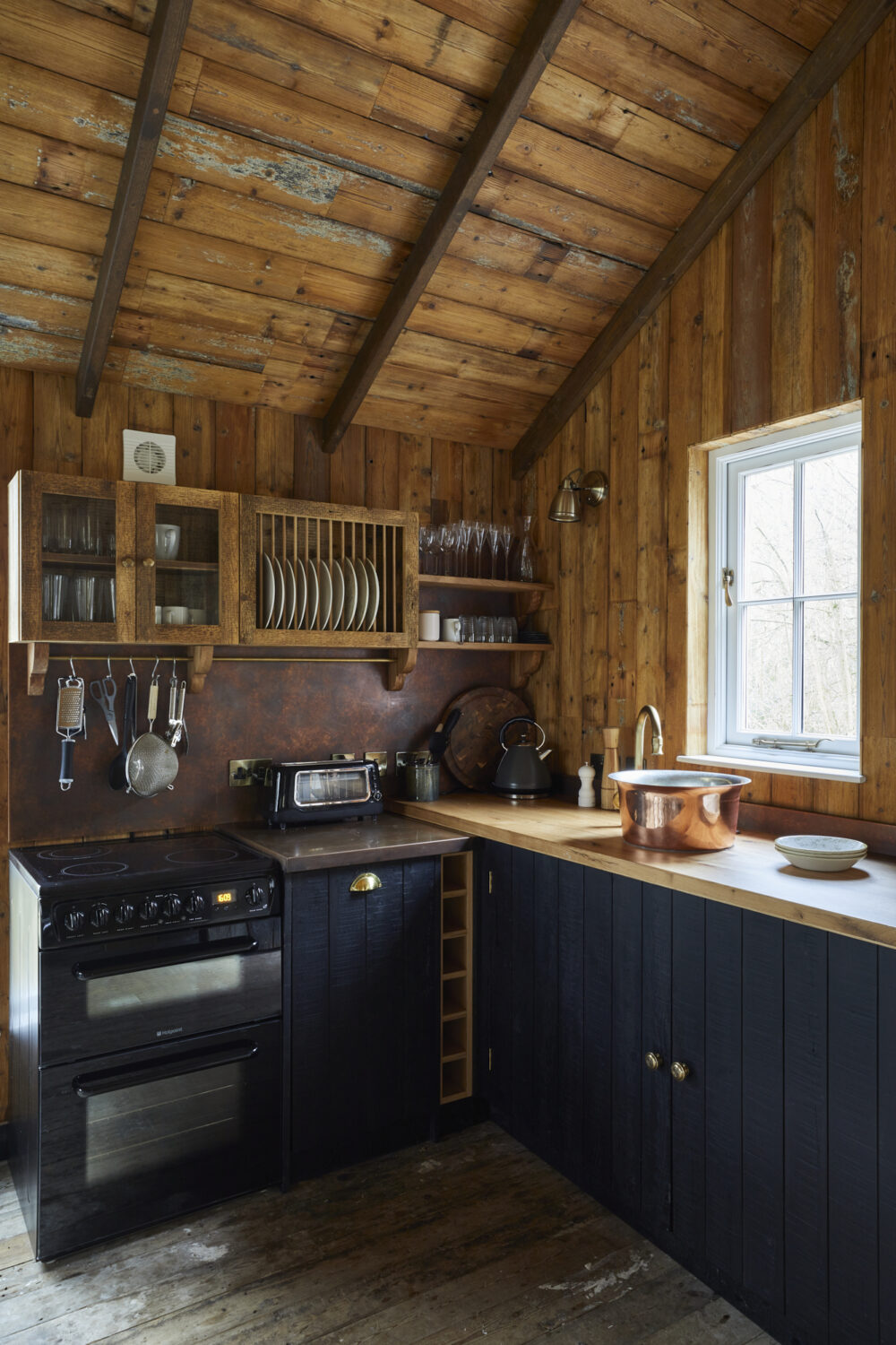 Rustic kitchen design