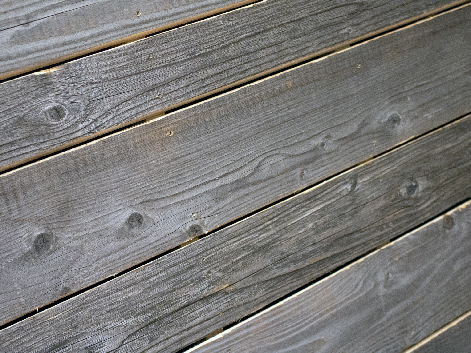 Silver spruce reclaimed cladding