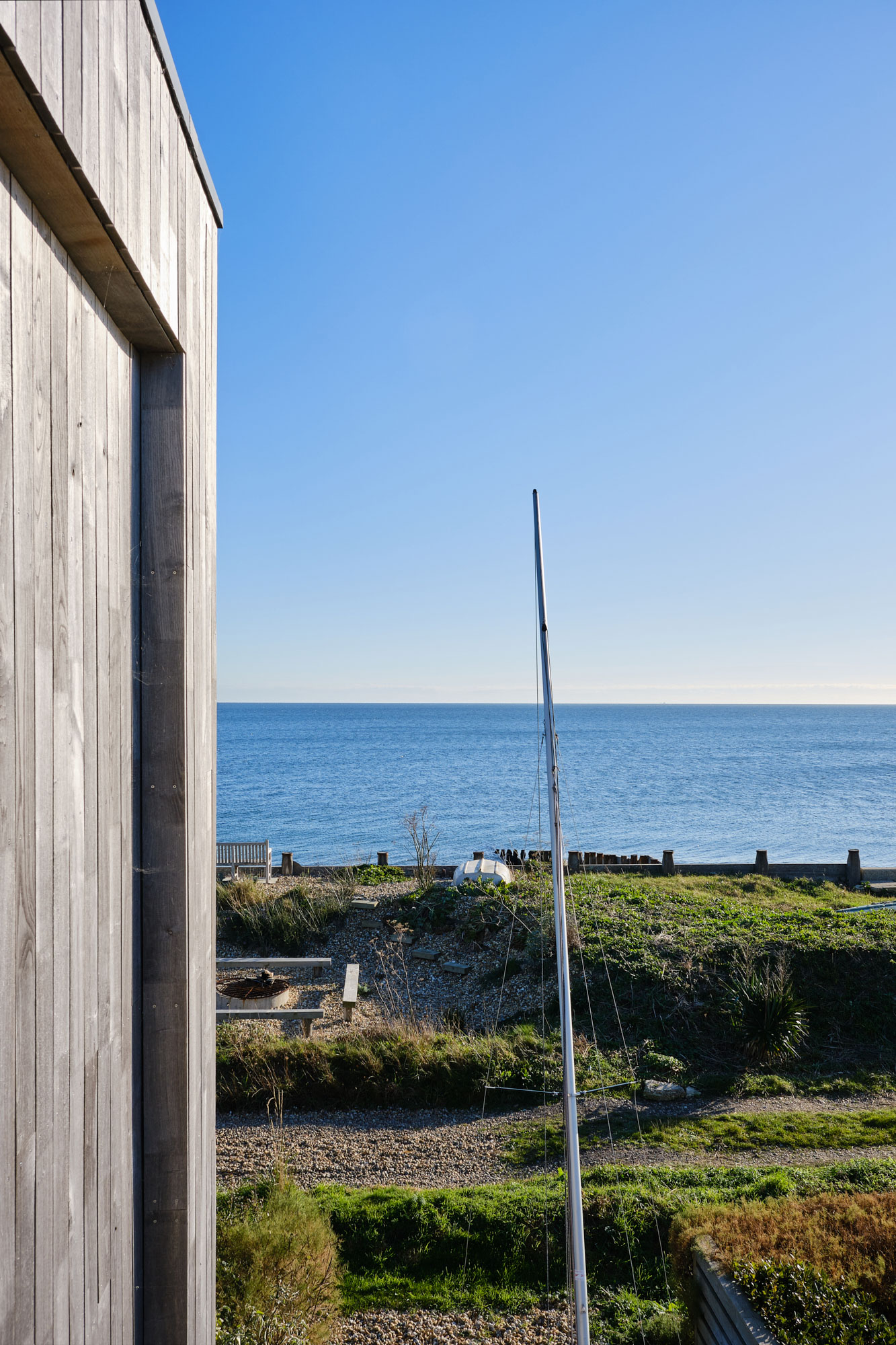 External oak cladding