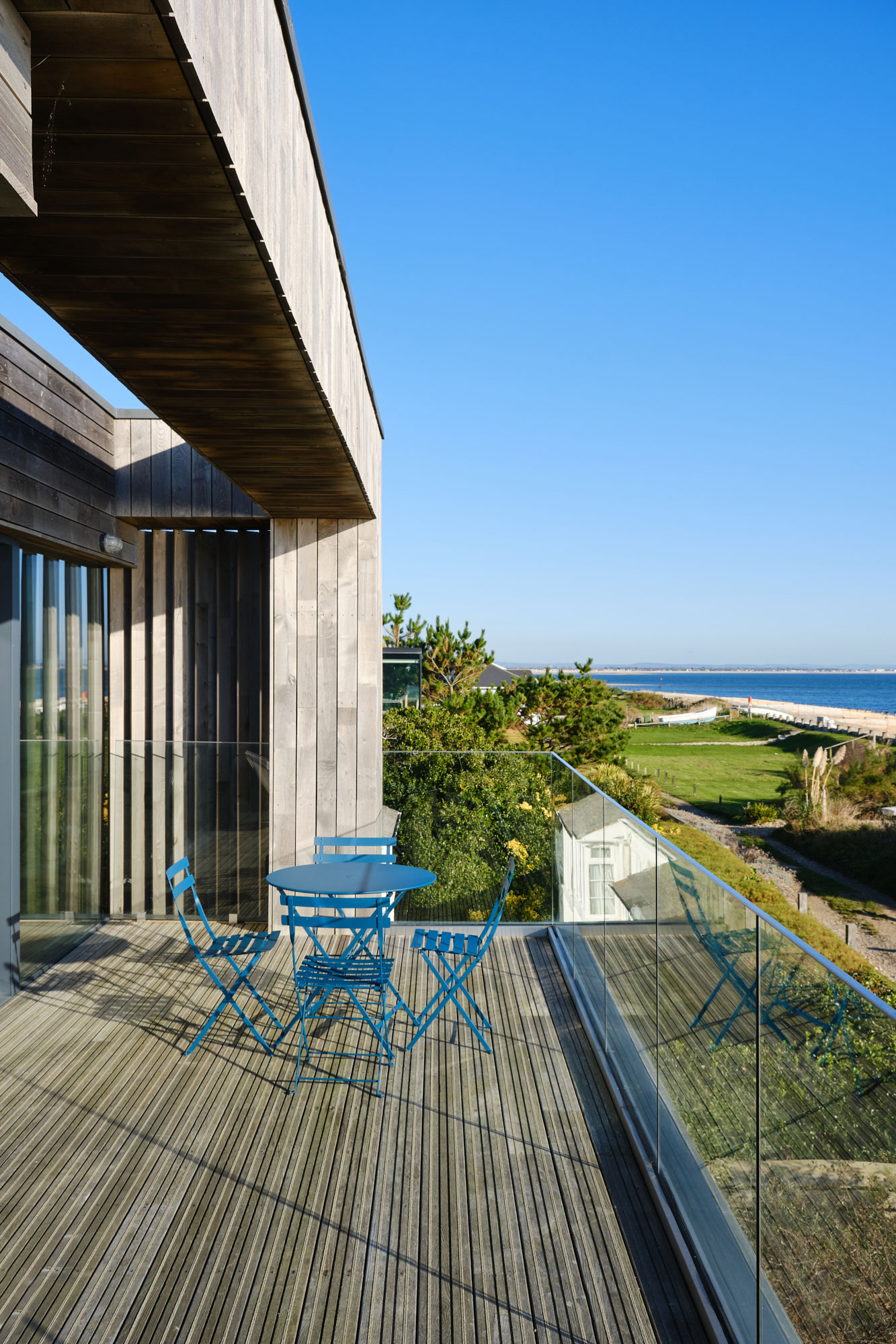 Sea view balcony