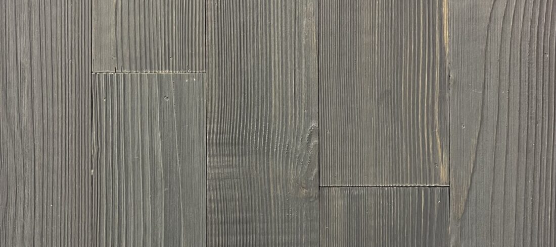 C22 Penny Black reclaimed cladding