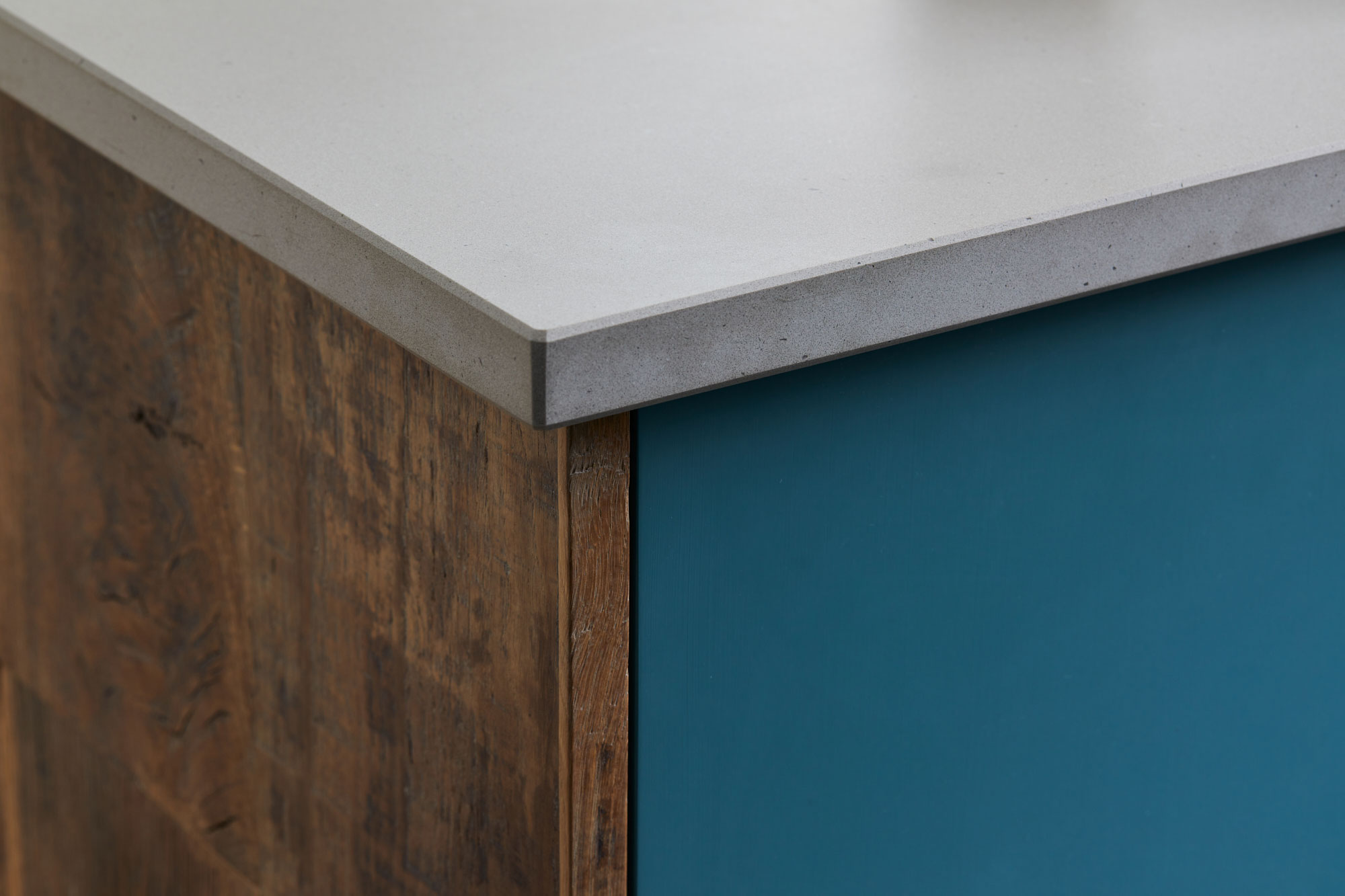 Concrete kitchen worktops