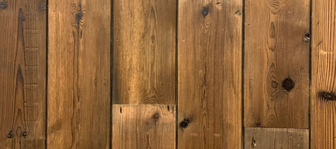 Original Chamfered Brushed Rustic Cladding Sample Board