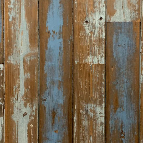 Original Painted Farmhouse Blue Cladding