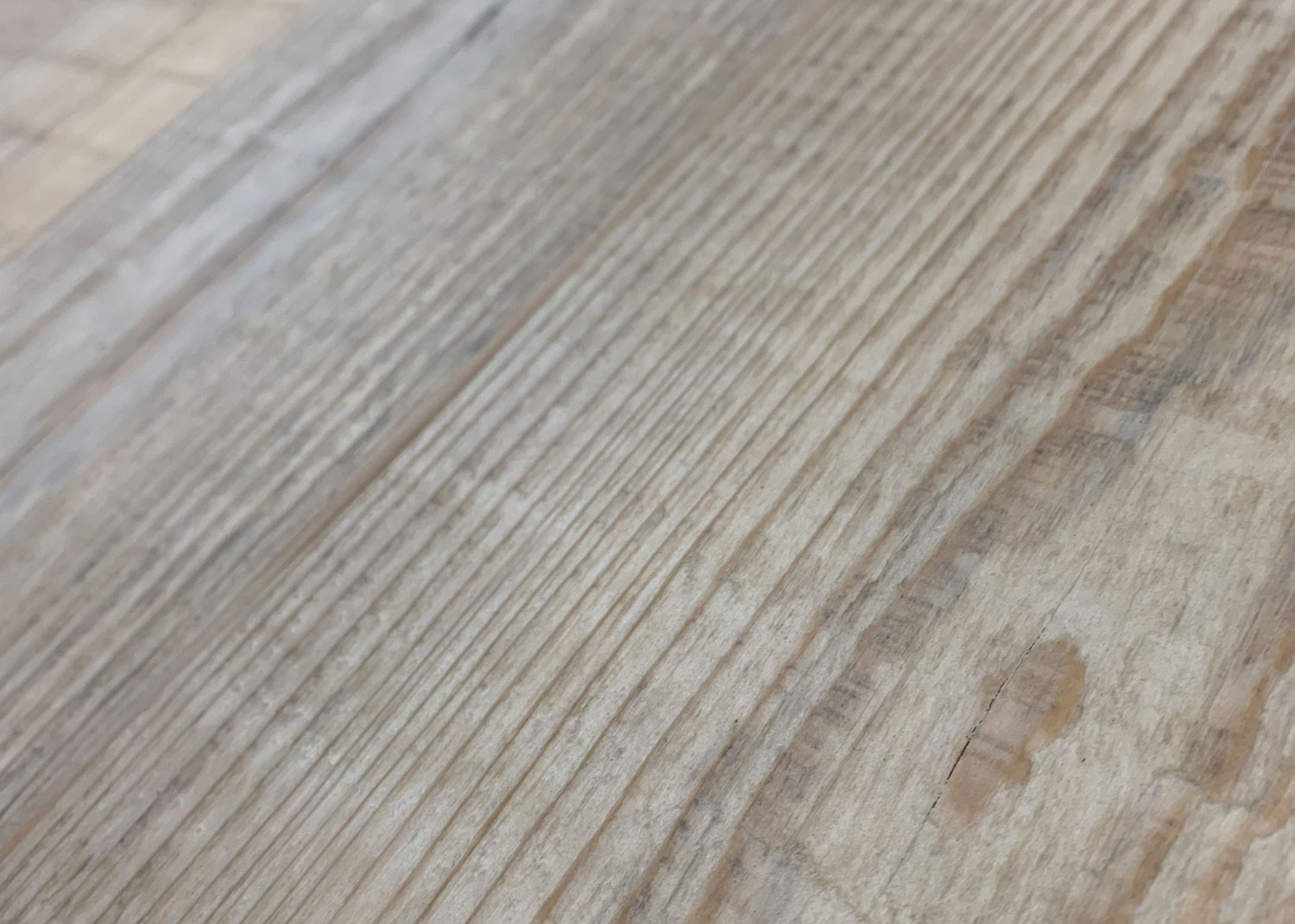 Reclaimed Hayloft Spruce Flooring Close Up